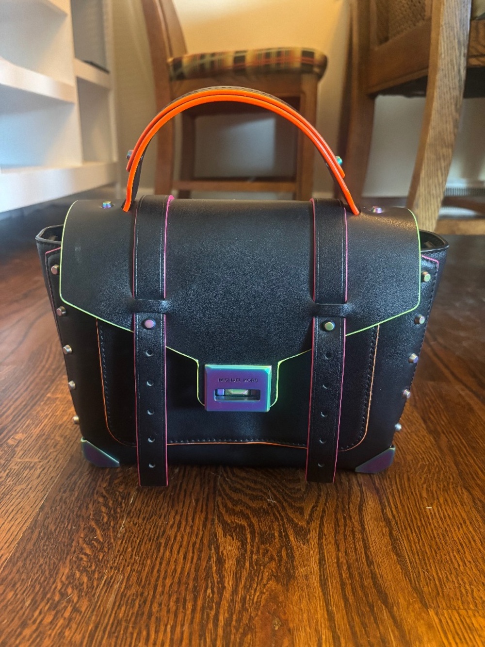 Micheal Kors Black Satchel